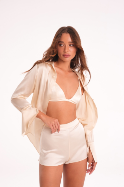 Ivy champagne шорты