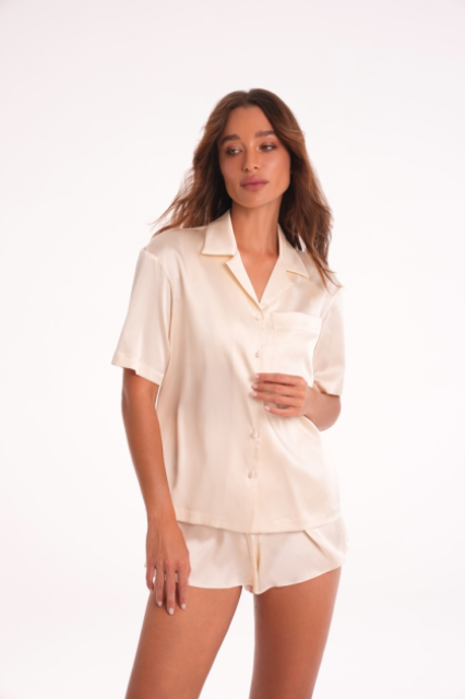 Nicole champagne блуза